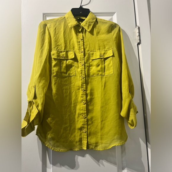 SHEER VARIETY COLORS BUTTON DOWNS - Picture 6 of 8